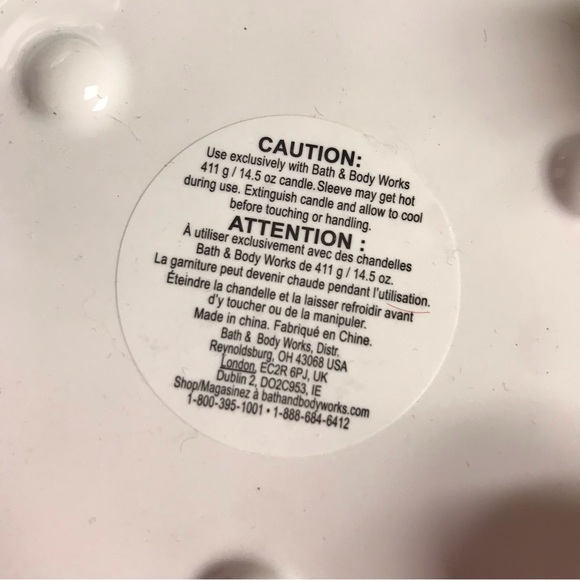 NEW Bath & Body Works Gingerbread Man 3 Wick Candle Holder - Picture 9 of 9